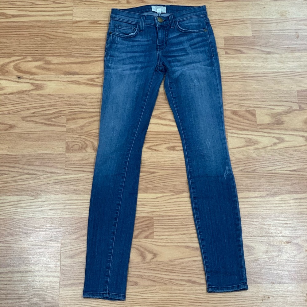 Current Elliot | Distressed Rolled Skinny Jean 24
